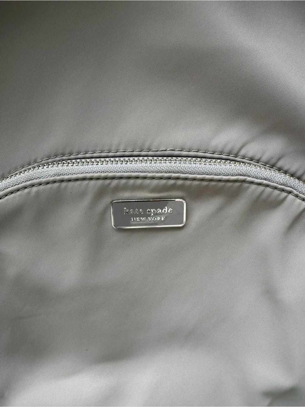 Kate Spade Light Gray Women's Backpack - Everyday Bag